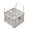 Anysizebasket Rectangular Wire Mesh Basket: 6Lx6Wx4H, 304 SS, 3/16 Rod Frame, Mesh: 4 x .063 TMT-060060040-Q04S - alternate 2